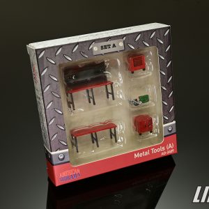 極致模型 1/64 American Diorama Metal Tools-Set A #AD-2409
