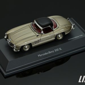 極致模型 1/43 Mercedes-Benz 300 SL, champagner mid blue限量750#450258800
