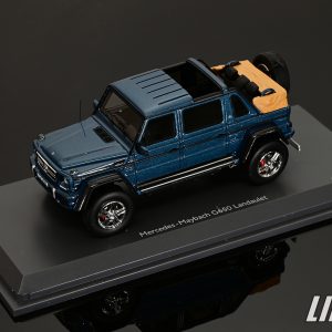 極致模型 1/43 Mercedes-Maybach G650 Landaulet blue metallic限量500#450900400