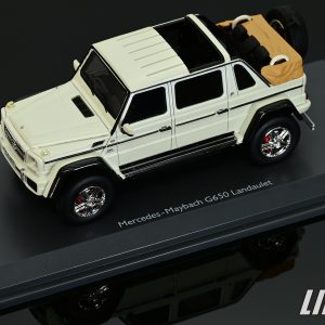極致模型 1/43 Mercedes-Maybach G650 Landaulet white metallic限量500#450900500