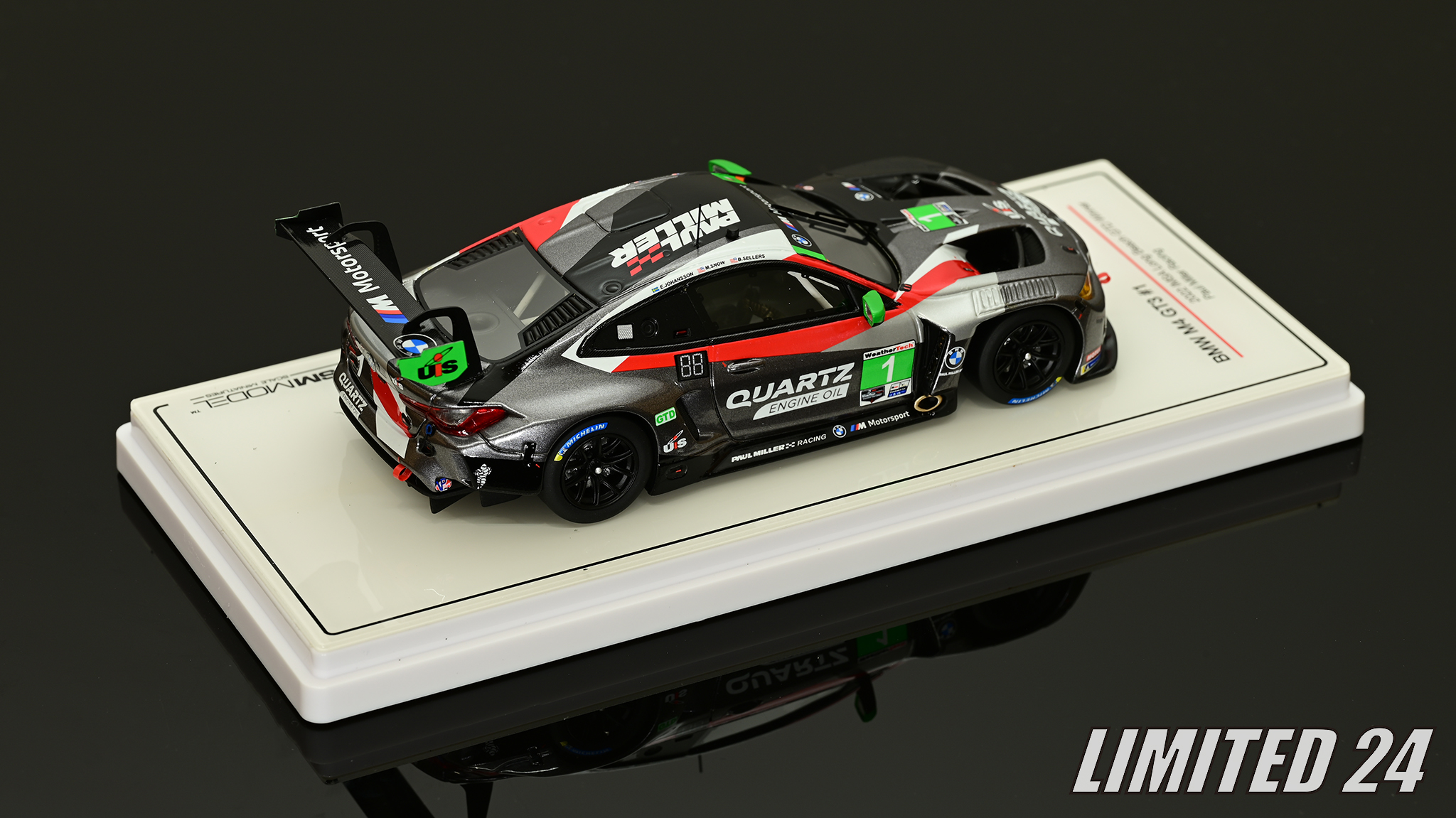 Miniature TSM 1/43 : BMW M4 GT3 #1 – Paul Miller Racing, IMSA Watkins Glen 2024, Neuf