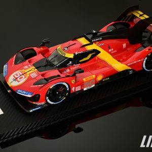 極致模型 1/18 Ferrari 499P Team AF Corse 2023 - no.50  WEC 1000 Miles of Sebring  3rd Place#CS18003