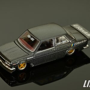 極致模型 1/64 [ Kaido House x MINI GT ] Datsun 510 Pro Street GREDDY Gun Metal Grey#KHMG017