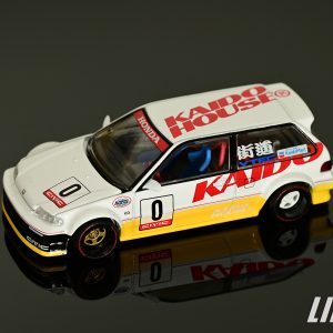 極致模型 1/64 [ Kaido House x MINI GT ] Honda Civic (EF) Kanjo V1#KHMG139