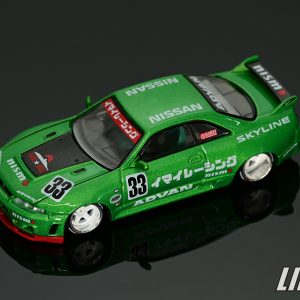 極致模型 1/64 [ Kaido House x MINI GT ] Nissan Skyline GT-R (R33)Imai Racing V1#KHMG150
