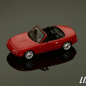極致模型 1/64  Mazda Miata MX-5 (NA) Classic Red  LHD 左駕#MGT00288-L