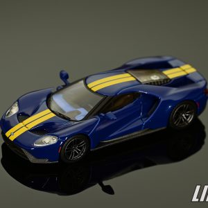 極致模型 1/64  Ford GT Sunoco Blue #MGT00614-L