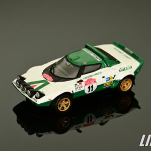 極致模型 1/64  Lancia Stratos HF 1975 Rally Sanremo Winner #11#MGT00628-L