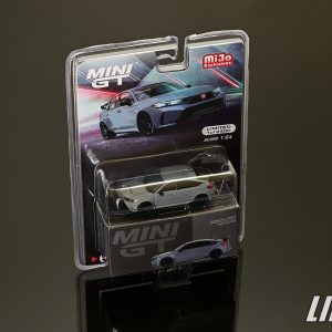 極致模型 1/64  Honda Civic Type R Sonic Gray Pearl 2023, Blister#MGT00659-MJ