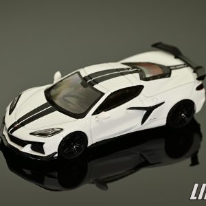 極致模型 1/64  Chevrolet Corvette Z06 2023  Arctic White RHD#MGT00677-R