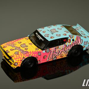 極致模型 1/64  Nissan Skyline Kenmeri Liberty Walk LBWK KUMA#MGT00698-R