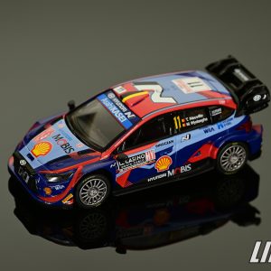 極致模型 1/64  Hyundai i20 N Rally1 Hybrid #11 2023 Rally Monte Carlo 3rd Place#MGT00710-L