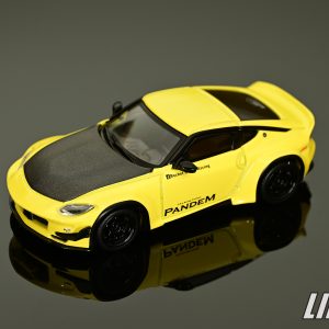 極致模型 1/64  Nissan Z Pandem Ikazuchi Yellow,RHD#MGT00752-R