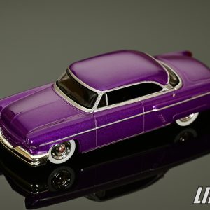 極致模型 1/64  Lincoln Capri Hot Rod 1954 Purple Metallic#MGT00757-L