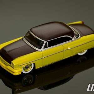 極致模型 1/64  Lincoln Capri Hot Rod 1954 Lime Yellow#MGT00794-L