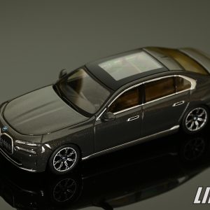 極致模型 1/64  BMW i7 xDrive60 Dravit Grey, RHD#MGT00818-R