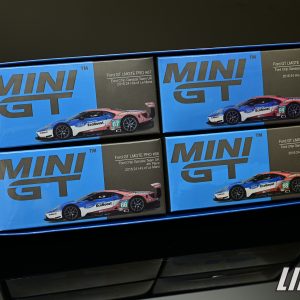 極致模型 1/64  Ford GT LMGTE PRO2016 24 Hrs of Le Mans Ford Chip Ganassi Team 4 Cars SetLimited 5000 sets#MGTS0001