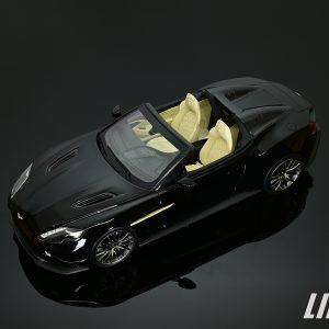 極致模型 1/18 Aston Martin Vanquish Zagato Speedster Scorching Black#TS0231