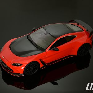 極致模型 1/18 Aston Martin V12 Vantage Scorpus Red#TS0463