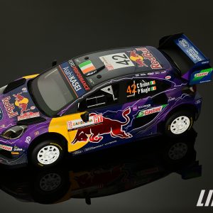 極致模型 1/18 Ford Puma Rally1 #42 M-Sport Ford WRT 2022 Rally Italia Sardegna 2nd Place#TS0491
