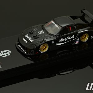 極致模型 1/43 MAZDA RX-7 LB-Super Silhouette  Liberty Walk Black#TSMV0021