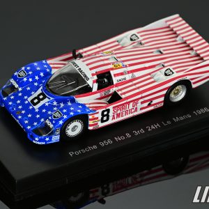 極致模型 1/64 Porsche 956 No.8 3rd 24H Le Mans 1986 G. Follmer - J. Morton - K. Miller#Y176