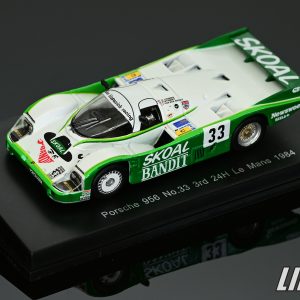 極致模型 1/64 Porsche 956 No.33 3rd 24H Le Mans 1984 D. Hobbs - P. Streiff - S. van der Merwe#Y178