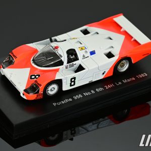 極致模型 1/64 Porsche 956 No.8 6th 24H Le Mans 1983 B. Wollek - K. Ludwig - S. Johansson#Y179
