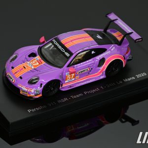 極致模型 1/64  Porsche 911 RSR No.57 Team Project 1, 24H Le Mans 2020J. Bleekemolen - F. Fraga - B. Keating#Y225