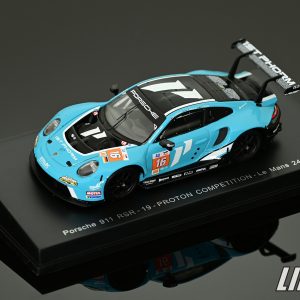 極致模型 1/64  Porsche 911 RSR - 19 No.16 PROTON COMPETITION Le Mans 24H 2023 R. Hardwick - Z. Robichon - J. Heylen #Y306