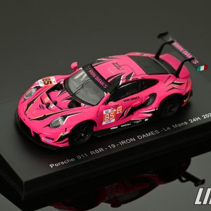 極致模型 1/64  Porsche 911 RSR - 19 No.85 IRON DAMES Le Mans 24H 2023 S. Bovy - M. Gatting - R. Frey #Y309