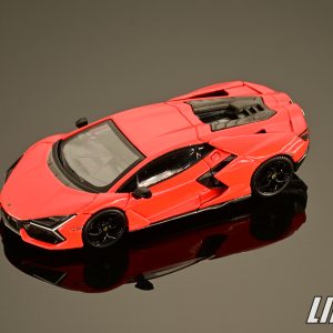 極致模型 1/64 MINI GT Lamborghini Revuelto  Arancio Dac Lucido, LHD#MGT00774-L