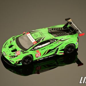 極致模型 1/64 MINI GT Lamborghini Huracán GT3 EVO2 #63 Iron Lynx IMSA 2023  Daytona 24 Hrs.#MGT00813-L