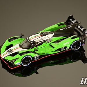 極致模型 1/64 MINI GT Lamborghini SC63 #63 Iron lynx 2024 IMSA Sebring 12 Hrs#MGT00816-L