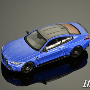 極致模型 1/64 MINI GT BMW M4 Competition (G82) Portimao Blue,LHD#MGT00845-L