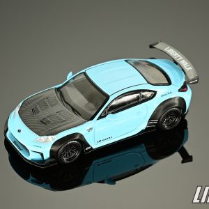 極致模型 1/64 MINI GT Toyota GR86 LB★Nation Baby Blue,LHD#MGT00873-L