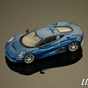 極致模型 1/64 MINI GT Jaguar C-X75 Blue, LHD#MGT00884-L