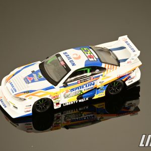 極致模型 1/64 MINI GT Nissan LB-Super Silhouette S15 SILVIA #555 2023 Formula Drift Japan#MGT00895-R