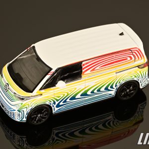 極致模型 1/64 MINI GT Volkswagen ID. Buzz  Prototype "Rainbow"#MGT00899-L