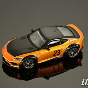 極致模型 1/64 MINI GT Nissan Z LB★NATION WORKS LB Gold#MGT00782-R