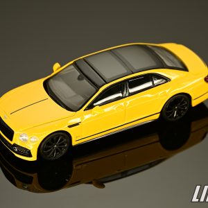 極致模型 1/64 MINI GT Bentley Flying Spur Monaco Yellow, LHD#MGT00955-L