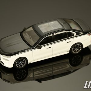 極致模型 1/64 MINI GT BMW i7 xDrive60 Alpine White / Black Sapphire#MGT00959-L
