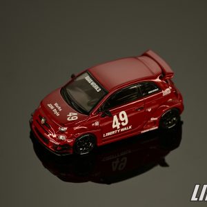 極致模型 1/64 MINI GT LB-WORKS X ABARTH 595 Red, LHD#MGT00963-L