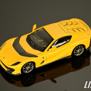 極致模型 1/64 BBR Ferrari 812 Competizone Giallo Modena#BBRFER64008