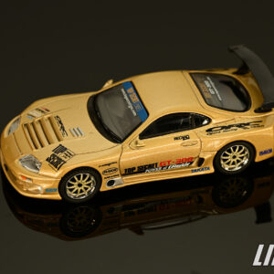 極致模型 1/64 MINI GT Toyota Supra (A80) Top Secret GT-300 Top Secret Gold#MGT00961-R