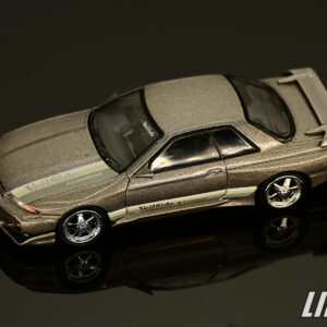 極致模型 1/64 MINI GT Nissan Skyline GT-R (R32) Veilside Combat C-I Veilside Combat Grey#MGT00971-R