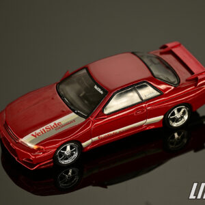 極致模型 1/64 MINI GT Nissan Skyline GT-R (R32) VeilSide Combat C-I Gem Red#MGT00987-R