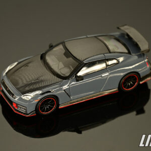 極致模型 1/64 MINI GT Nissan GT-R Nismo 2024 NISMO Stealth Gray,LHD#MGT00868-L