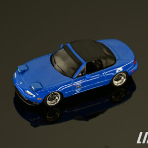 極致模型 1/64 MINI GT Mazda Miata MX-5 (NA) Tuned Version Dark Blue #MGT01069-L