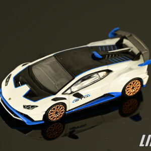 極致模型 1/64 MINI GT Lamborghini Huracán STO  Bianco Asopo, LHD#MGT00788-L